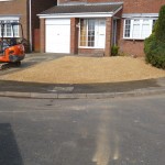 Completed new driveway