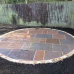 Indian Sandstone Circle Patio