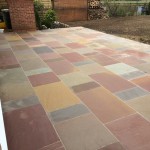TDJ Construction installed this patio for a local builder.