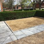 Garden redesign and gravel driveway in Market Harborough