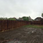 Featheredge fencing in Desborough.