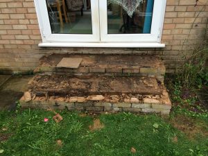 Indian Sandstone steps Market Harborough
