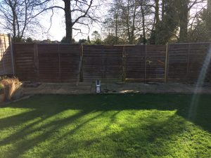 The original fencing in Broughton.
