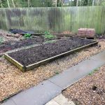 The garden to be landscaped by TDJ Construction.