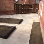 Another view of the new garden in Kettering.