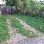 The driveway in Market Harborough before TDJ Construction began work.