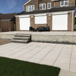 TDJ Construction installed the retaining wall on 700mm of concrete.