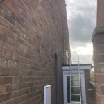 The brickwork in need of repointing in Leicestershire