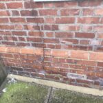 The existing brickwork in Leicester