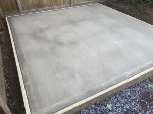 These bases can be used for a workshop or shed
