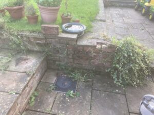 Garden Wall Repair Market Harborough